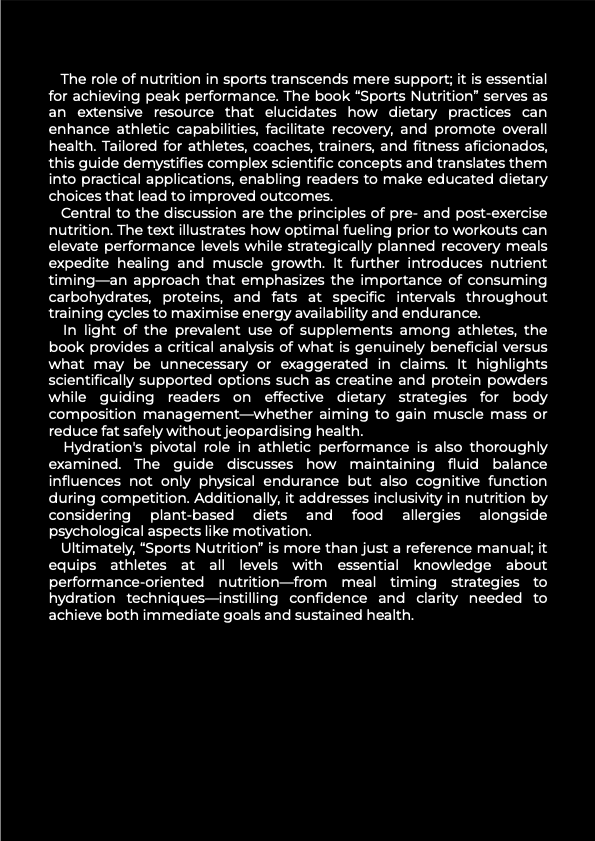 BUNDLE | Sports Nutrition eBook | 5 Informative PDFs | 1 Excel Planner